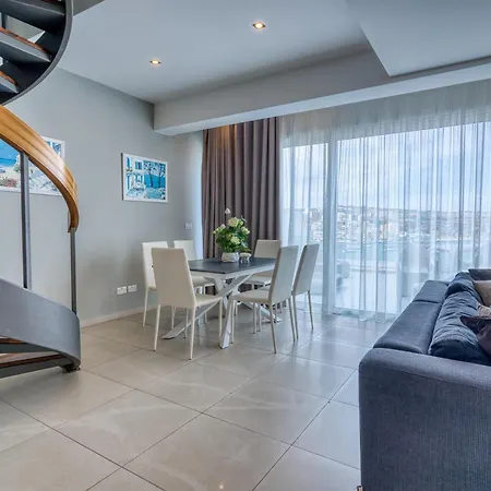 Apartman Sunset Terrace Penthouse Veccja Point St Pauls Bay *
